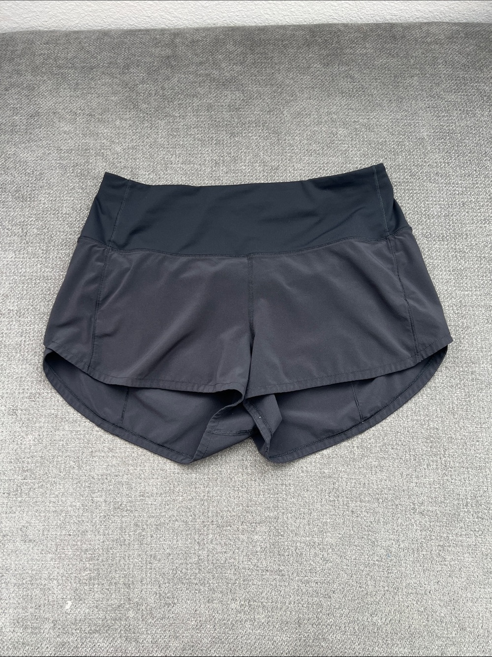 lululemon athletica Black Layered Athletic Shorts